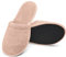 Ciabatte da Bagno – 1 Paio Ciabatte Mules in Spugna 100% Cotone – Antiscivolo, Leggere, Traspiranti – Uomo Donna per Hotel, Spa, Piscina, Doccia, Viaggio, Rosa Antico, 38-42, PP-1