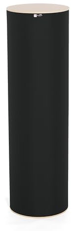 Bluetone Acoustics Tube BassTrap - Premium Bassfalle 100cm - Akustikpaneele - Bass Trap - Schallabsorber (Schwarz)