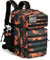 KXBUNQD Militärischer taktischer Rucksack, 45 l, Wanderrucksack, für Herren und Damen, Molle-Armee-Rucksack, Tagesrucksack für Camping, Angeln, Reisen, Mars Camo, Tagesrucksäcke