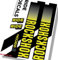 Ride Decals RockShox Recon Silver Boost MY21 (anno di costruzione 2023) - Giallo opaco