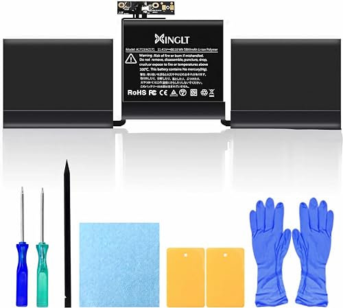 XINGLT a1713 a1708 Akku Ersatz Laptop für 13 Zoll MacBook Pro a1708 Akku A2171 A2159 Batterie 5800mAh (Ende 2016 Mitte 2017) A2159(2019) A2289(2020) A2338(2020,2022)