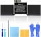 XINGLT a1713 a1708 Akku Ersatz Laptop für 13 Zoll MacBook Pro a1708 Akku A2171 A2159 Batterie 5800mAh (Ende 2016 Mitte 2017) A2159(2019) A2289(2020) A2338(2020,2022)