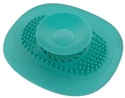 cyclingcolors 1x Tappo di Scarico Lavandino Bagno Silicone Universale Doccia Vasca Lavabo Lavello Colino, Azzurro