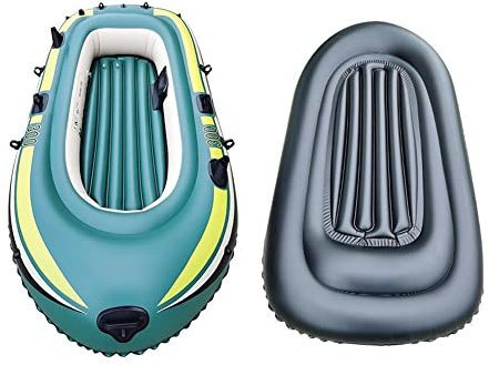 NOALED Schlauchboot-Set mit Rudern + Inflator, 2/3/4-Mann-Schlauchboot, Schlauchboot, Schlauchboot, Kajak, Angelboot