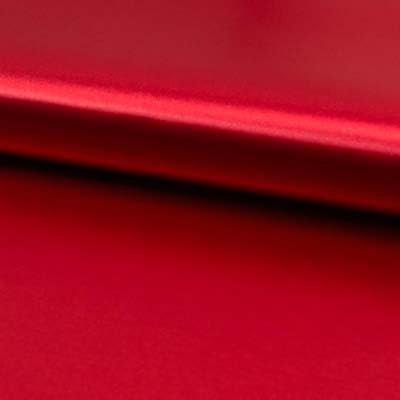 Faschingssatin de Luxe ELEA Uni - 50cm - Breite 140cm Satine Faschingsstoff Bekleidungsstoff Folienstoff Meterware (Rot)