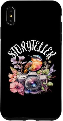 Hülle für iPhone XS Max Storyteller Kamera Fotografie Vogelfotograf