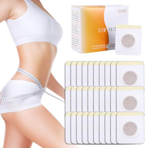 Kasoud Weight Loss Patches, Slimming Patches Herbal Belly Slimming Detox Patch for Quick Slimming and Appetite Suppression to Slim Fast and Shaping Fat Burner (30PCS)