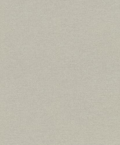 Rasch SCHÖNER WOHNEN-Kollektion Vliestapete LINEN 600247 in Salbei - 10,05 m x 0,53 m