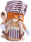 STOBAZA Puppenschmuck Plüsch Elfenspielzeug Desktop-Spielzeug Gefülltes Faultier Plüschtier Wichtel Tischdekoration Gesichtslose Puppe Dänemark Norwegen Nisse Puppe Plüschpuppe Stoff