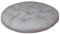 Stuhlkissen Rund 40cm Weiches Stuhlauflage Indoor Ourdoor Sitzkissen Bodenkissen Dekokissen für Esszimmer, Küche, Garten, Büro (Grau)