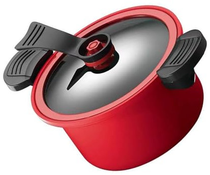 Pentole da cucina antiaderenti a pressione per cottura a cottura lenta pentole pratiche antiaderenti in ferro ispessito accessori da cucina