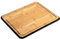 KESPER | Schneidbrett, Material: Bambus, Maße: 40 x 30 x 1,6 cm, Farbe: Braun, Schwarz | 58290