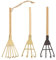 TOYANDONA 3stücke Mini Eisen Garten Rechen Teiliges Dekorationsset Für Gartenarbeit Und Heimdekoration Retro Design Als Fotorequisiten Und Für Gartenliebhaber