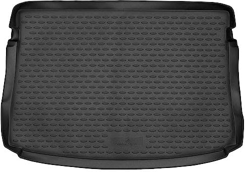 WALSER XTR Kofferraumwanne kompatibel mit VW Golf 7 (5G1, BQ1, BE1, BE2) 2012-2021, 100% passgenaue Antirutschmatte Auto, Gummimatte Auto, Kofferraum Schutzmatte, Auto Gummimatten