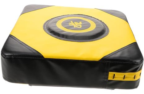 ibasenice Boxpolster Wandmontage Robust Kickpolster Groß Gelb Vielseitiges Kampfsport Trainingsgerät Für Boxen Kickboxen Taekwondo Zuhause