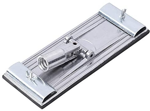 Support de ponceuse en alliage pour cloison sèche et carrosserie automobile – Outil de ponceuse manuel haute résistance avec compatibilité avec tige télescopique