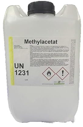 DC DruckChemie GmbH Methylacetat 10 Liter - Starkes Lösungsmittel mit hoher Lösekraft bei Lacken, Farben, Wachse und Harze - Reinigungsmittel