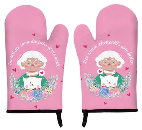 Oma Geschenk,Geschenke Für Oma,Geschenk Oma Ofenhandschuhe,Oma Geschenk Geburtstag,Beste Oma Geschenke,Oma Valentinstag Muttertagsgeschenk Ostergeschenk