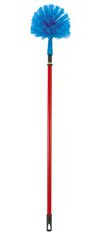 Elliott's Domed Cobweb Broom with Extending Handle (Colours May Vary)