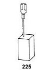 Kohlebürsten für Bosch Werkzeuge, 5x8x18 mm, Ref. Bosch 1.607.014.131, ohne automatische Abschaltung