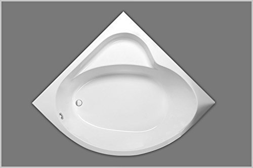 Vasca angolare 130 acrilico bianco 130 x 130 cm x43 cm