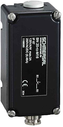 Interruptor magnético de proximidad de seguridad 50mm. BN 20-RZ-M16