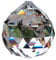 Yoker 40 mm Clear Crystal Ball Prisms Pendant Feng Shui Suncatcher Decorating Hanging Faceted Prism Balls