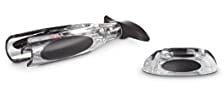 Le Creuset Corkscrew and Foil Cutter, Wine Accessories Gift Set, GS 200 table model, Crystal, 59062012607461