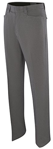 Adams Manufacturing Damen Adams Baseball/Softball Umpire Womens Combo Flat Front Poly/Spandex Pants Hose BBSB 4 HG, grau meliert, 4