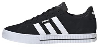 adidas Herren Daily 3.0 Leather Shoes Schuhe, Core Black/Cloud White/Core Black, 39 1/3 EU