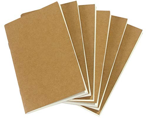 newestor Dotted Notebook Journal, Pocket 3.5 x 5.5 Memo Book - Thick Dot Grid Paper - Total 192 Sheets / 384 Pages