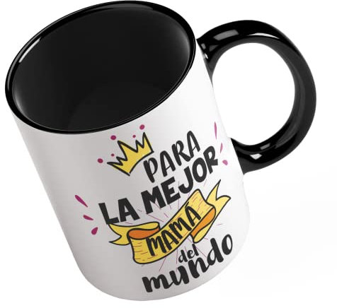 Ropa4 Taza de Cerámica para la Mejor Mama del Mundo
