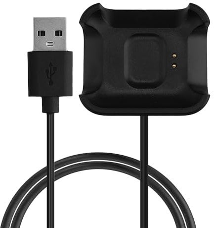 kwmobile Câble USB Compatible avec Xiaomi Mi Watch Lite/Redmi Watch câble - Câble Rechange Chargeur Fitness Tracker Montre connectée - Noir