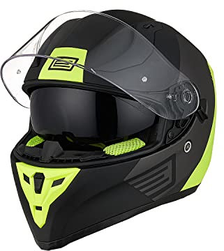 ORIGINE Integralhelm Motorradhelm mit Doppelvisier ECE Zertifizierung