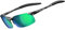 ATTCL Men's Sports Polarized Sunglasses For Driver Golf Fishing Unbreakable Metal Frame (Black-frame/Green lens mirrored)