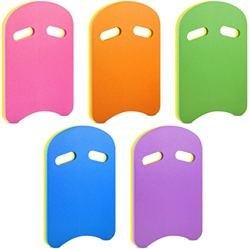Woanger 5 Pcs Kickboard for Swimming Training, Bright Colors