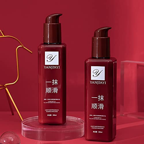 mugeleen A Touch of Magic Hair Care, Hair Smoothing Leave-In Conditioner, Nourishing Hair Conditioner, Magic Hair Care Serum, Revives & Dehydrated Brittle Hair, for Dry, Damaged, Curly hair (2PCS)