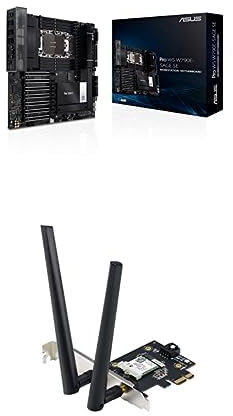 Scheda Madre Asus PRO WS W790E-SAGE SE + Scheda Wireless Asus PCE-AXE5400