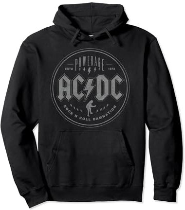 AC/DC Rock Music Band Rock N Roll Damnation Pullover Hoodie