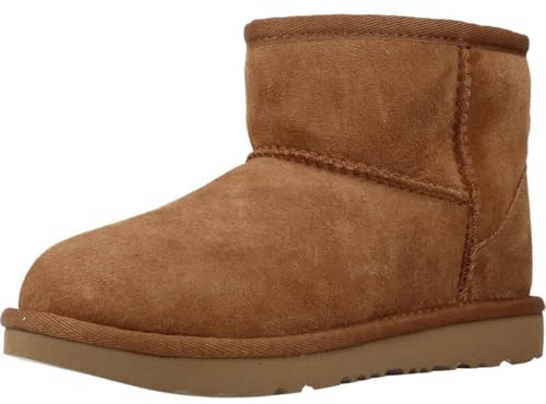 UGG Unisex Kinder Classic Mini Ii Mode-Stiefel, Chestnut, 23.5 EU