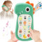 BelleStyle Baby Telefon Spielzeug, Baby Handy Spielzeug ab 1 Jahr, Musikspielzeug Spielzeughandy mit Musik Spaß Sound Smartphone Spielzeug Geschenk für Baby Kinder Jungen Mädchen 6 9 12 18 Monate