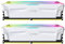 Lexar ARES RGB RAM DDR4 32GB Kit (2 x 16GB) 4000MHz, DRAM 288 pin U-DIMM PC Memoria, Memoria di Gioco Desktop ad alte prestazioni Supporta XMP 2.0, CL18-22-22-42, 1.4V, Bianco (LD4EU016G-R4000GDWA)