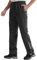 Coutyuyi Regenhose für Herren wasserdichte Leichte Winddichte Outdoorhose zum Wandern Camping Golf,Schwarz mit Reißverschlusstasche（XXL/32L