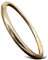 Yvelise Bracelet bouddhiste - Jonc certifié fait en Thailande - Avec Mantra authentique - Champagne - Taille M