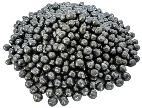 1 Pfund Beutel mit #7 Bleikugeln, 99,9 % rein (7,5 mm), robuste Ballastgewichte für Schlitten, Tauchen, Jagd, Angeln und mehr