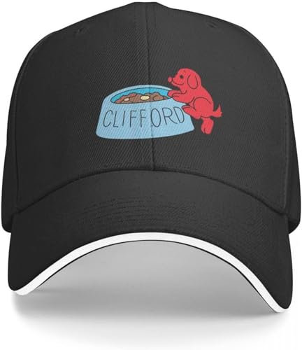 Baseballkappe Snapback Sonnenhut Baby Clif The Big Red Dog Aufkleber Baseball Cap Trucker Hats Designer Hat Icon Hat Damen Herren Hip Hop Geburtstagsgeschenk