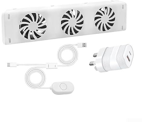 Radiator Fan Extension Set Smart Radiator Booster Ventilator Fan for Underheaters and Radiators Energy Saving Heater Booster