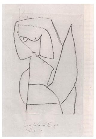 Paul Klee - Zweifelnder Engel - Medium - Matt - Ungerahmt Kunstdruck