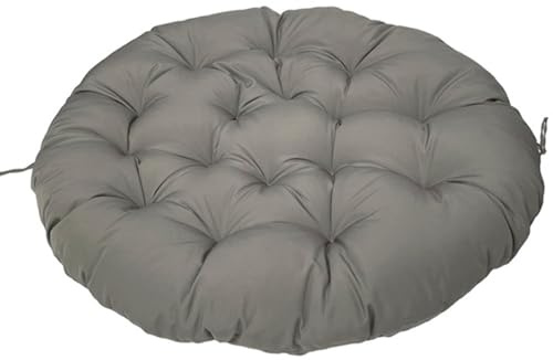 AQIGR Rundes Papasansessel Kissen Wasserdicht Sitzkissen Hängesessel Outdoor/Indoor Bodenkissen Kissen für Schwenksessel, Korbsessel Outdoor Gartenmöbel Sitzauflage Auflage(Color 1,70x70cm)