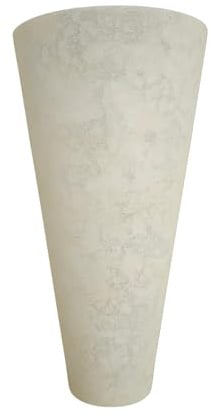 Lampenglas passend für Trio Ersatzglas Serie Campo 100900524 200970124 300900424 400900124 600900524 500900124 Ersatzglas für Wandfackel Fackelglas Lampenschirm